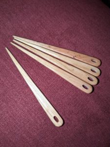 Nahlbinding needles for wool